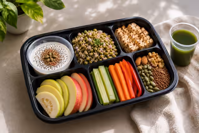 Low GI bento — fresh cold pressed wellness bentos from iBites